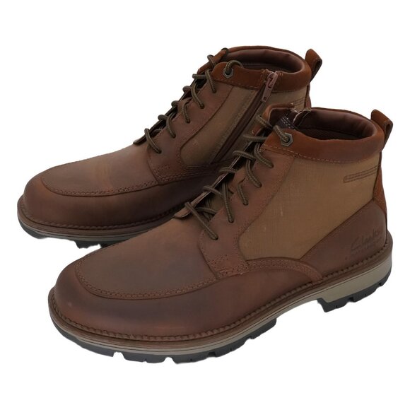 Clarks MapleWalk Rise Men\'s Dark Tan Boots US 9M EU 42 main image 4